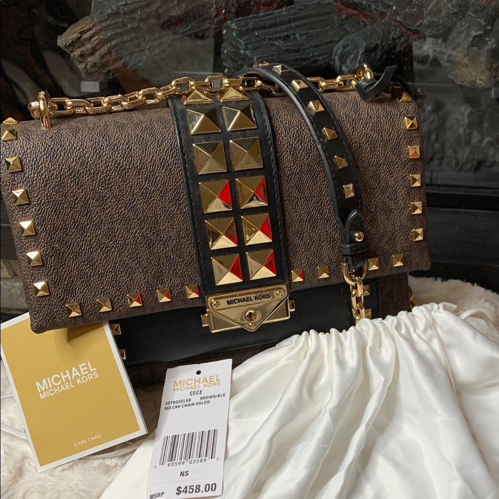 Michael Kors CECE Medium chain shoulder bag